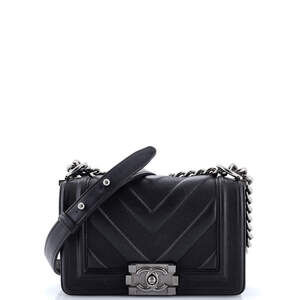 Chanel Boy Flap Bag Perforated Chevron #205336C43B